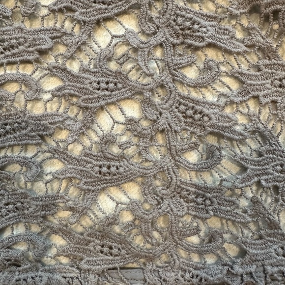 Joie Antonina Lace Top in Gray - Picture 7 of 7